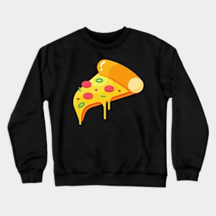 Pizza Slice is on board Crewneck Sweatshirt